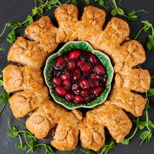 Sausage Roll Wreath