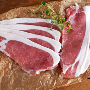 Unsmoked Short Back Bacon (300g pack)