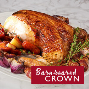 Barn Reared White Turkey - Crown