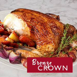 Free Range Norfolk Bronze Turkey Crown